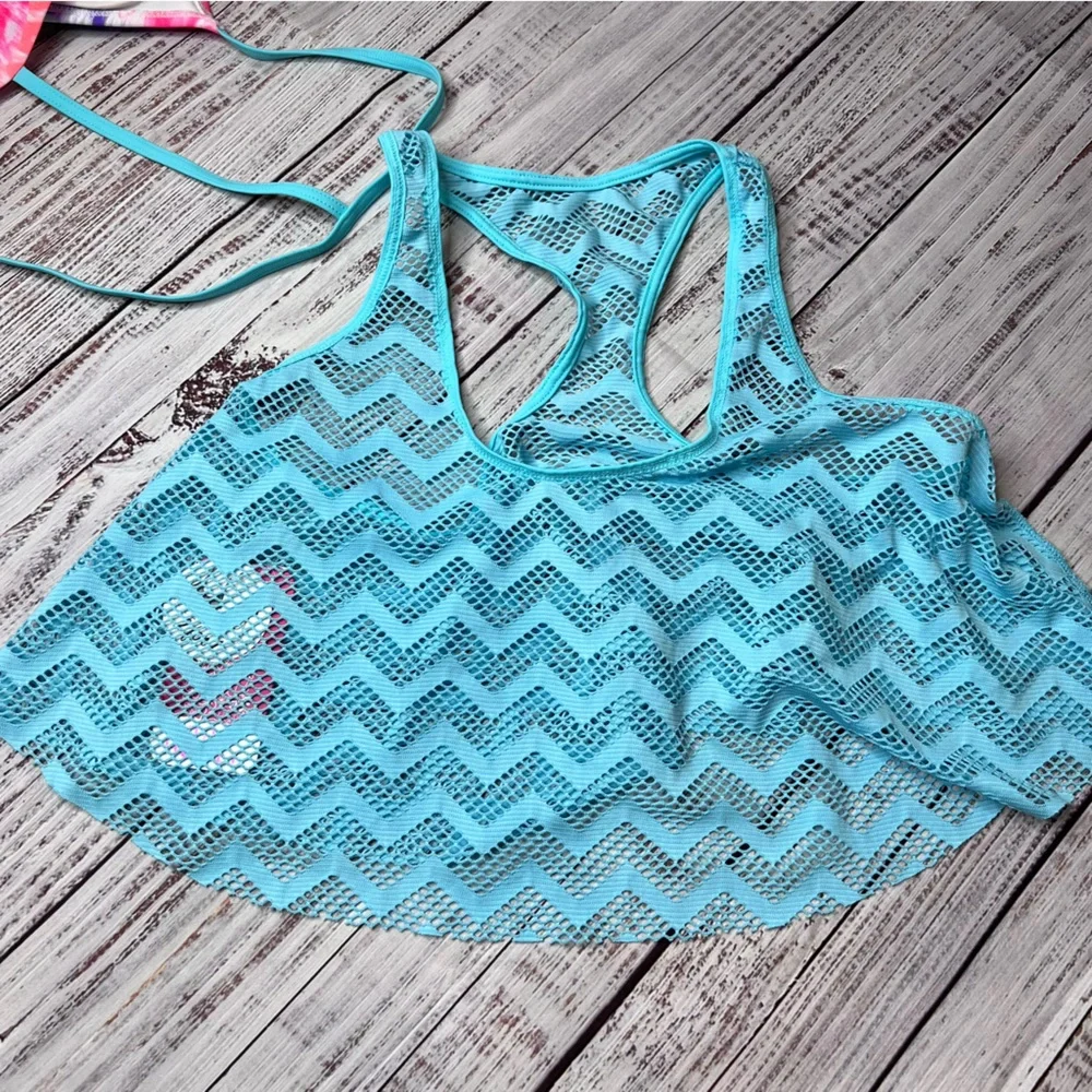 Hula Honey Racerback Swim Top - Picture 3 of 4